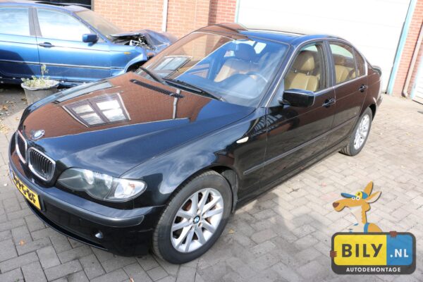 BMW E46 318i N46 black sapphire metallic