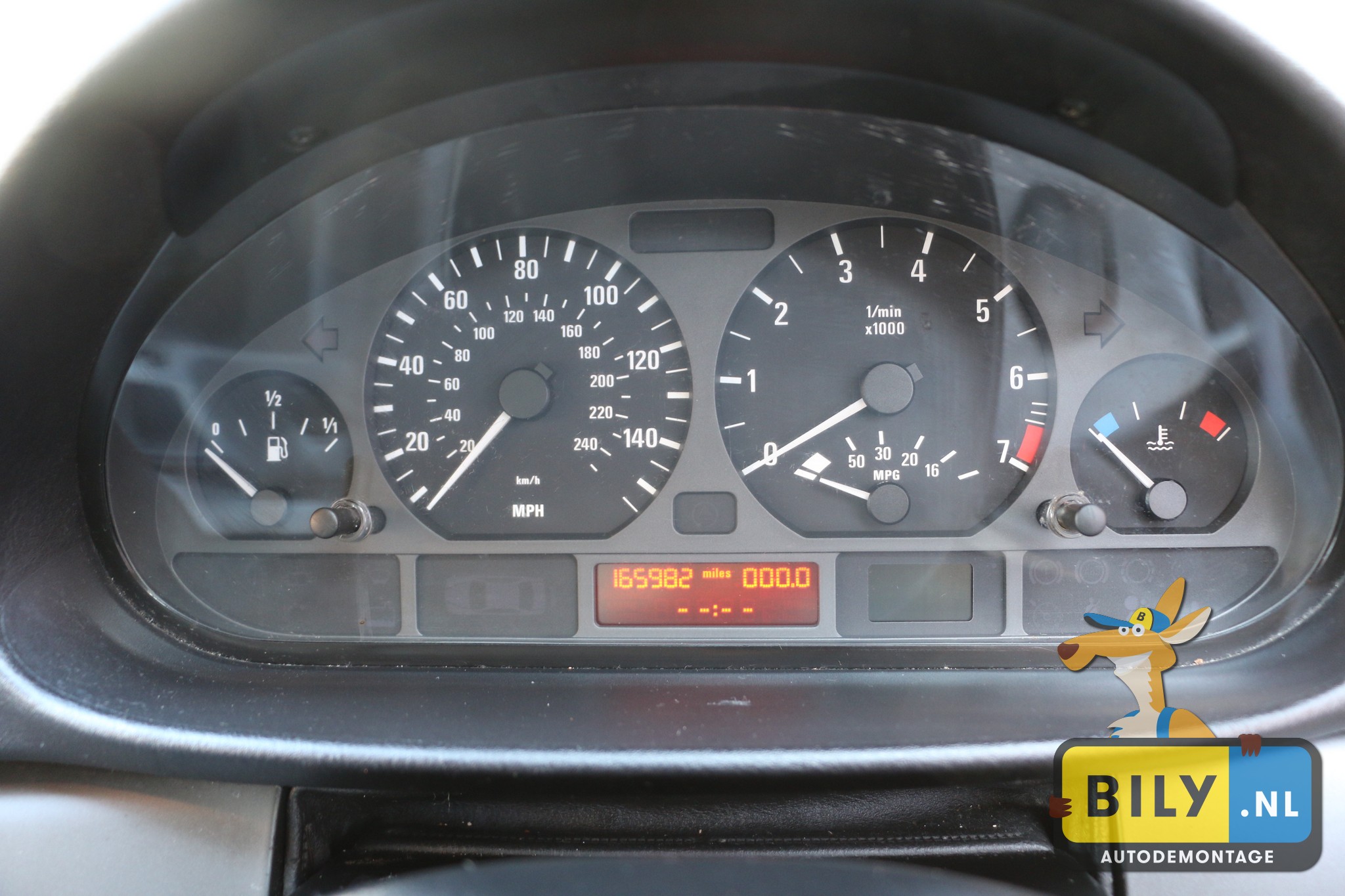 BMW E46 318i M43 sedan dunkelblauw - Afbeelding 7