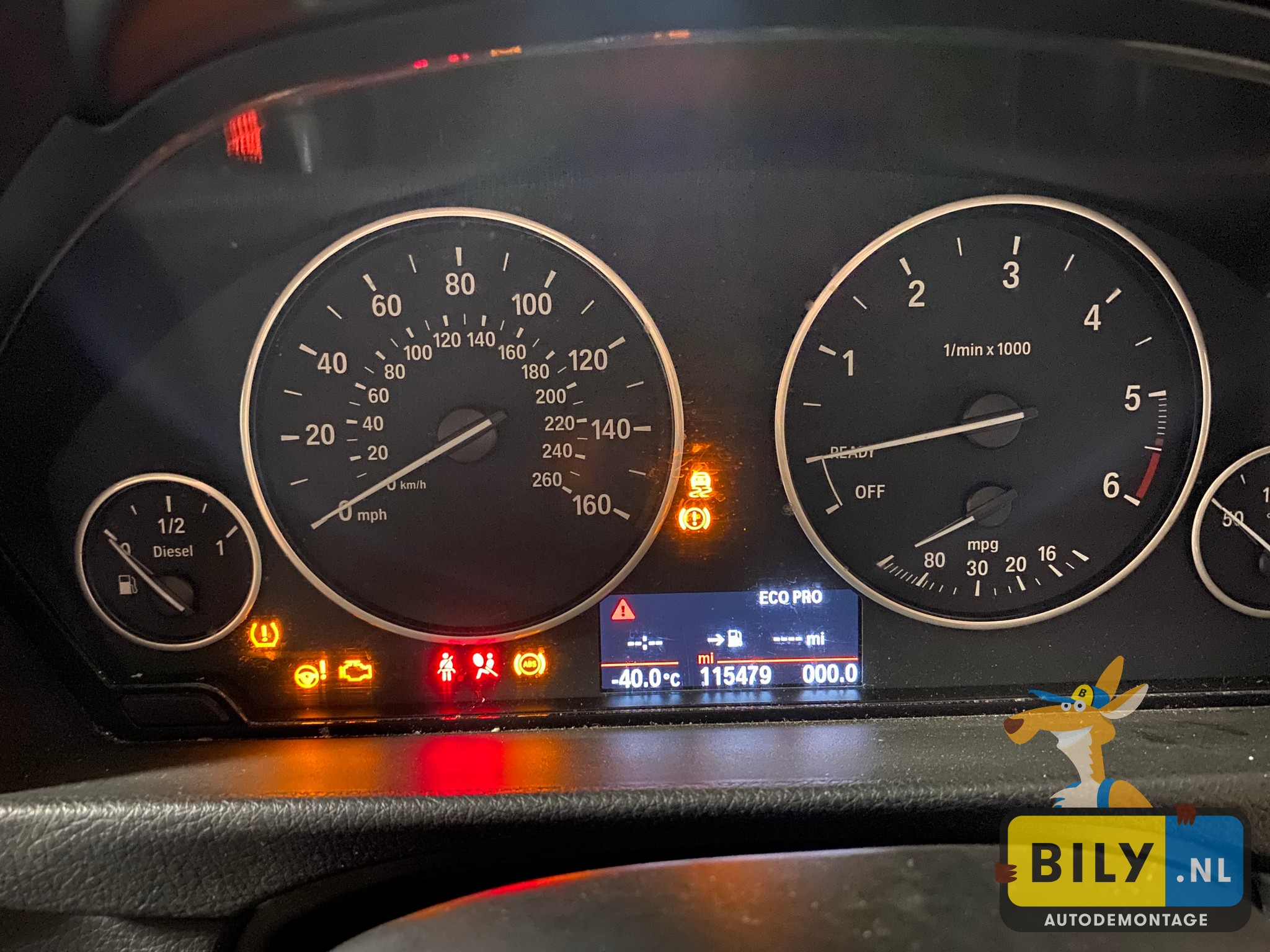 BMW F31 320D N47N imperialblauw brillanteffekt metallic - Afbeelding 17