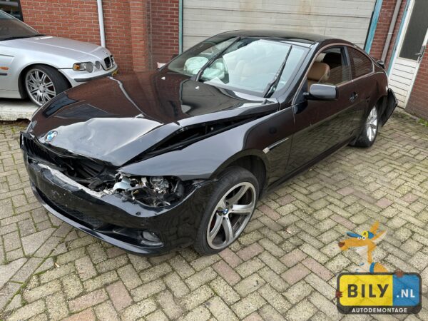 E63 635D M57N2D30 black-sapphire metallic