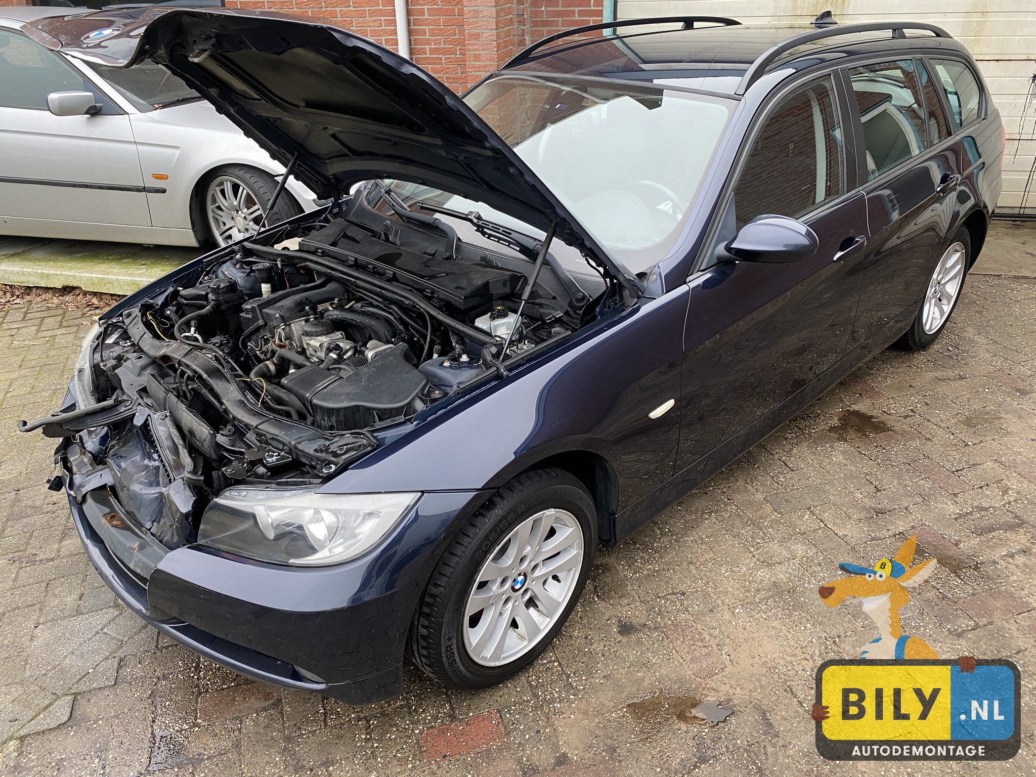 E91 318I N46B20 Monacoblau metallic - Afbeelding 3