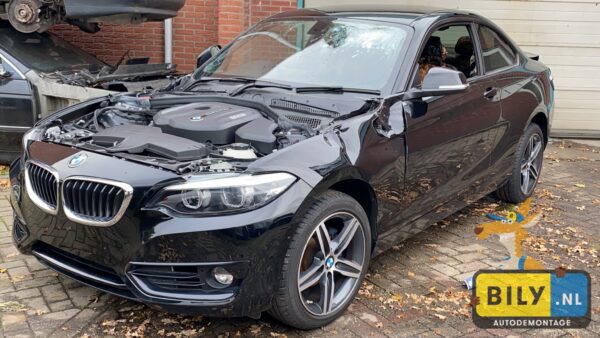 BMW F22 218i B38 Schwarz 2