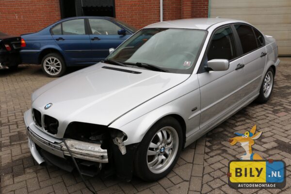 BMW E46 318i sedan M43 titan zilver metallic