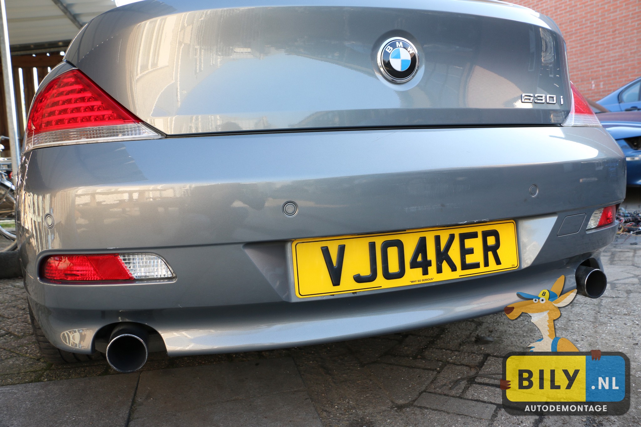 BMW E63 630i N52b30 stratus metallic - Afbeelding 19