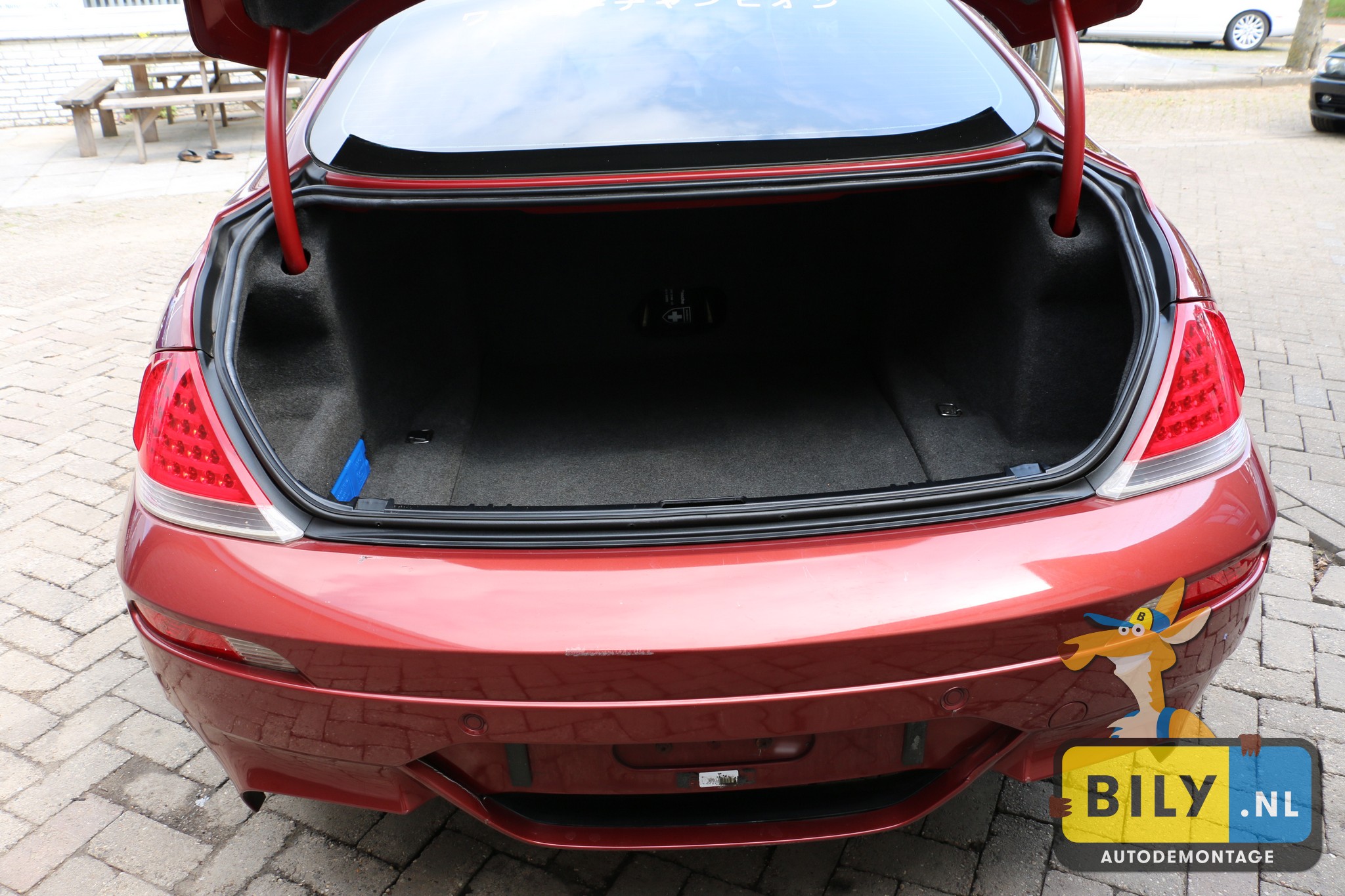 BMW E63 M6 S85 INDIANAPOLIS ROT METALLIC - Afbeelding 14