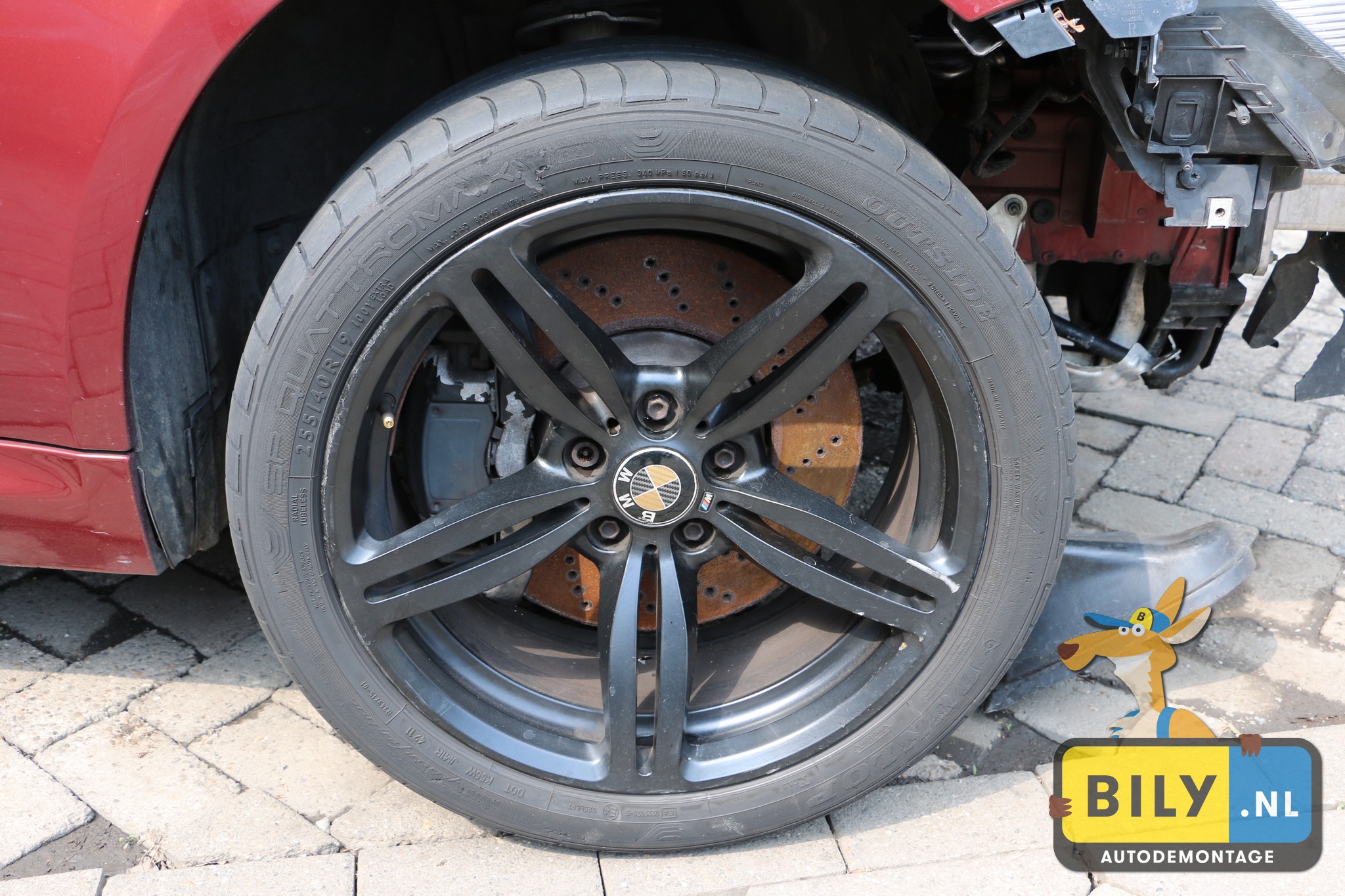 BMW E63 M6 S85 INDIANAPOLIS ROT METALLIC - Afbeelding 16