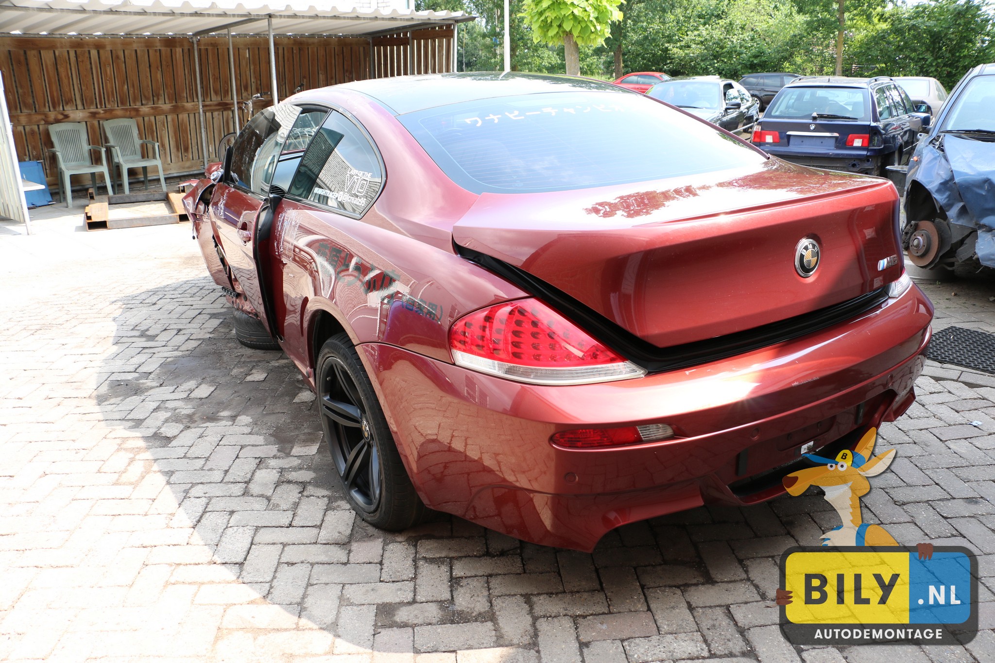 BMW E63 M6 S85 INDIANAPOLIS ROT METALLIC - Afbeelding 3