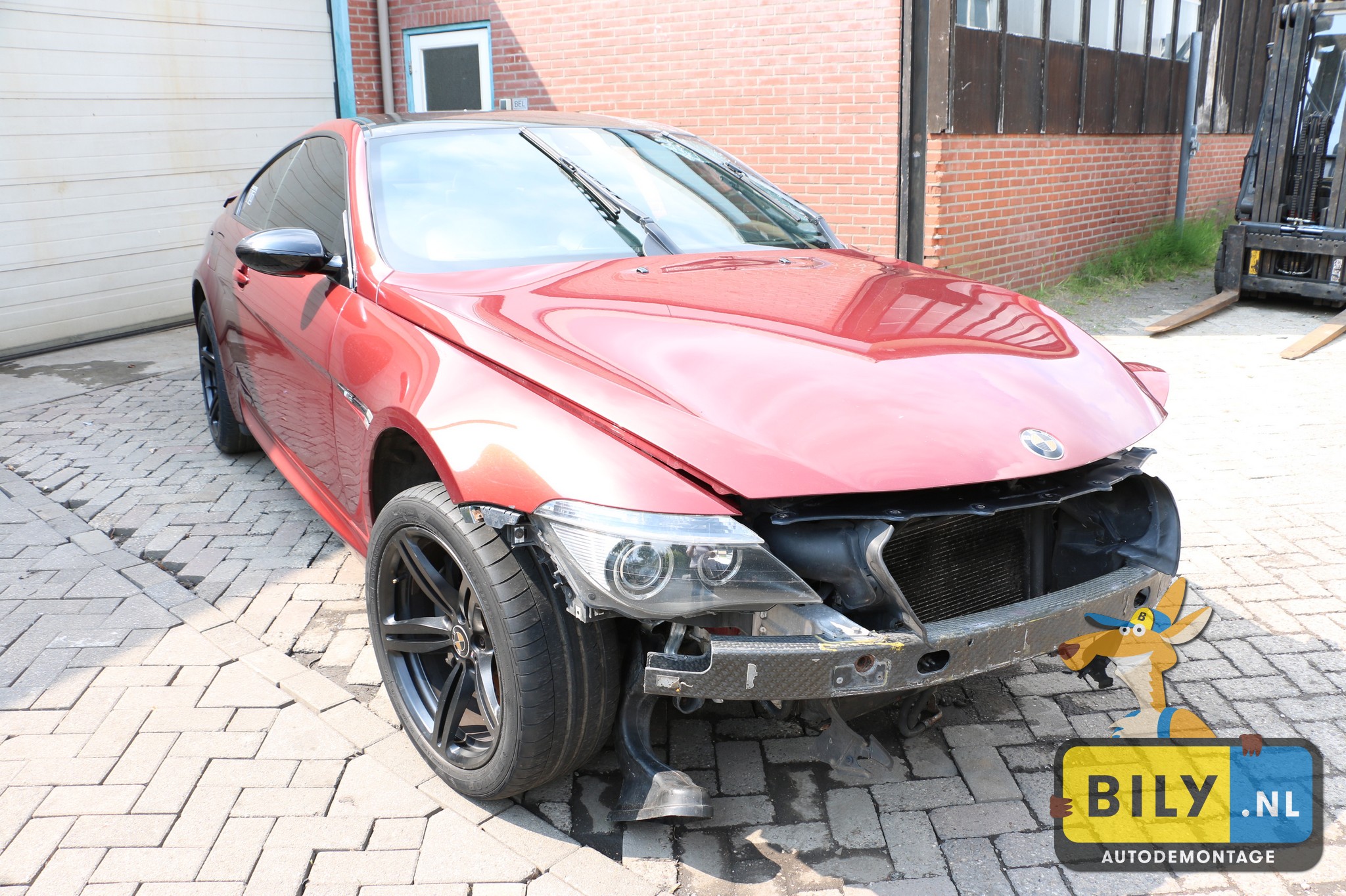 BMW E63 M6 S85 INDIANAPOLIS ROT METALLIC - Afbeelding 5