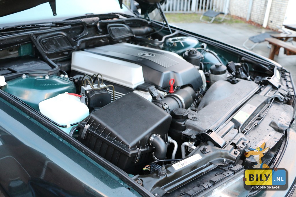 BMW E38 740iL M62 OXFORDGRUEN 2 METALLIC - Afbeelding 15