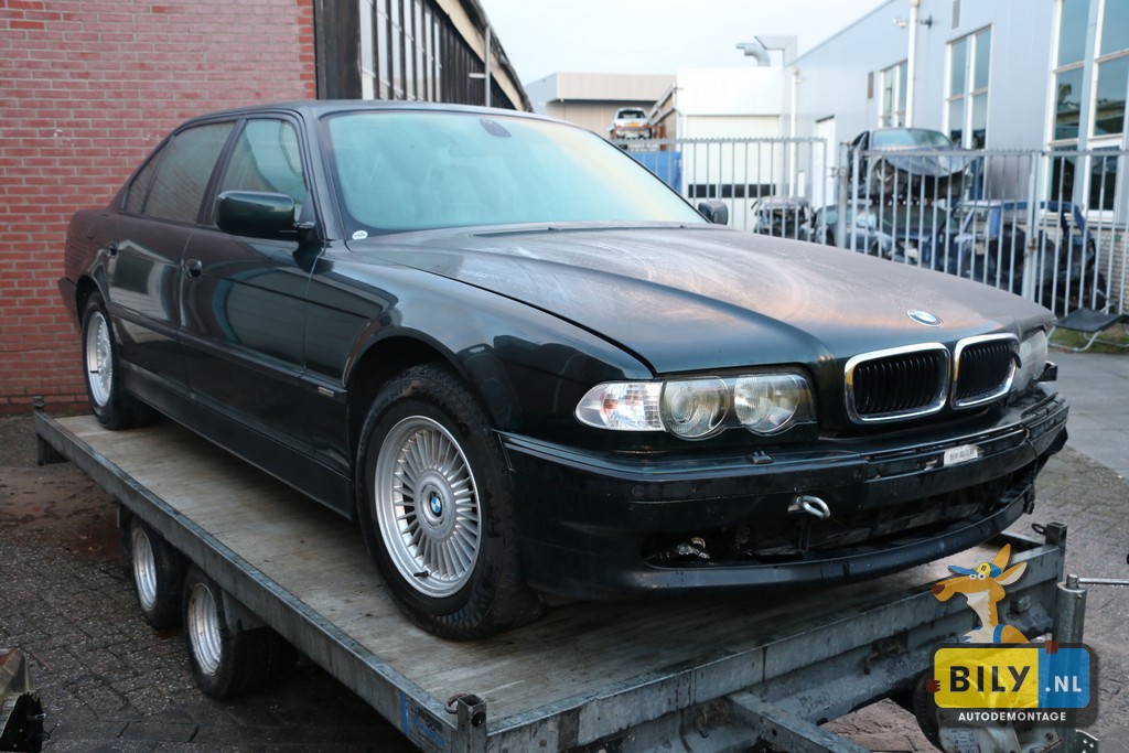 BMW E38 740iL M62 OXFORDGRUEN 2 METALLIC - Afbeelding 3