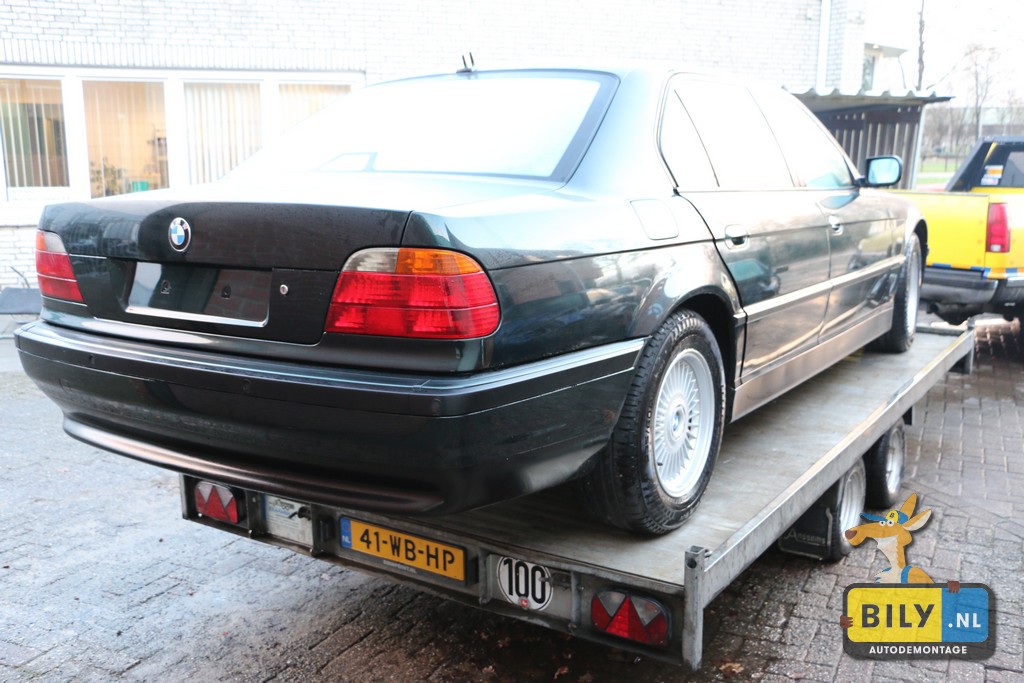 BMW E38 740iL M62 OXFORDGRUEN 2 METALLIC - Afbeelding 4