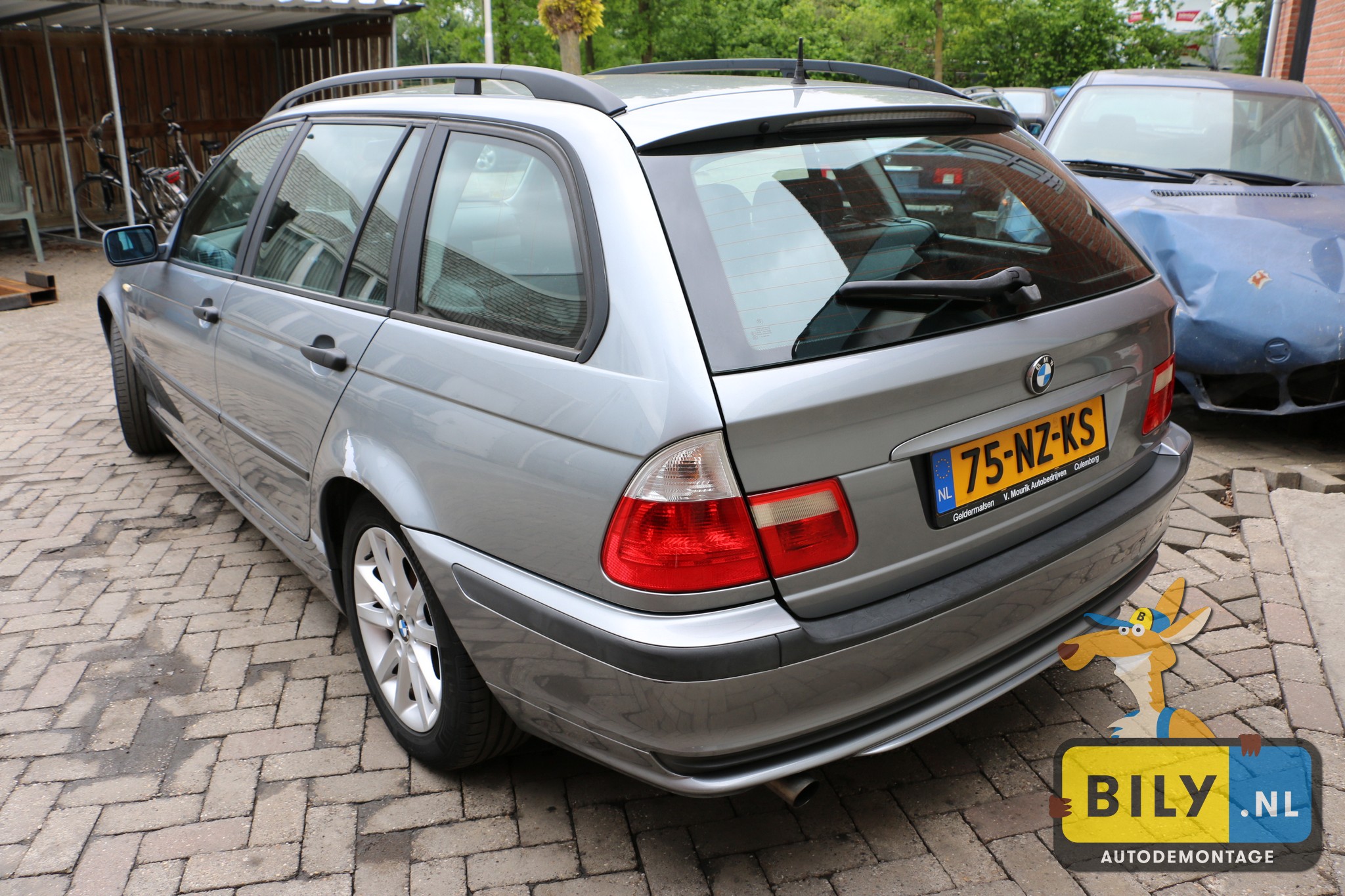 BMW E46 316I Touring N46B18A silbergrau metallic - Afbeelding 3