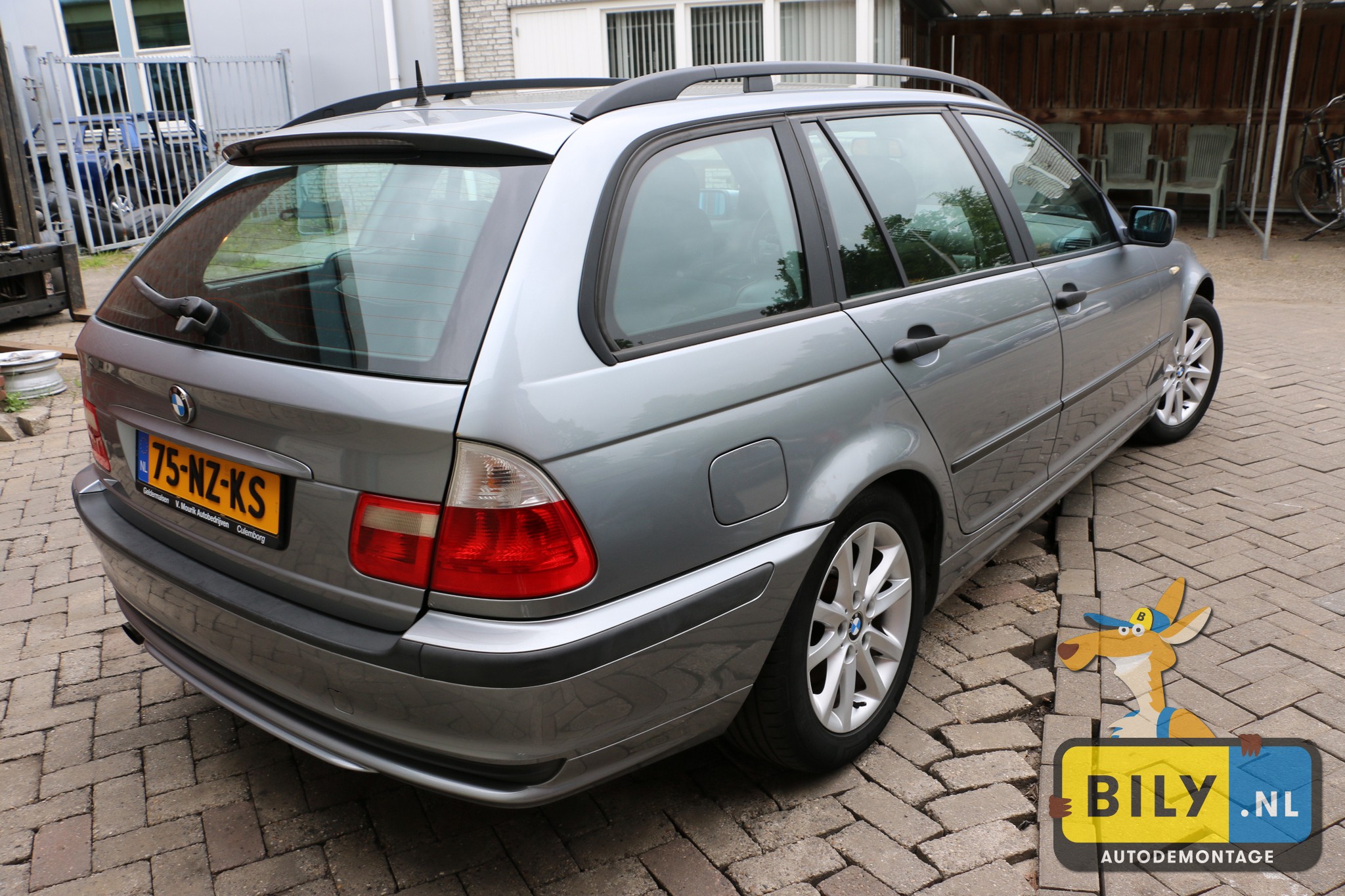 BMW E46 316I Touring N46B18A silbergrau metallic - Afbeelding 4