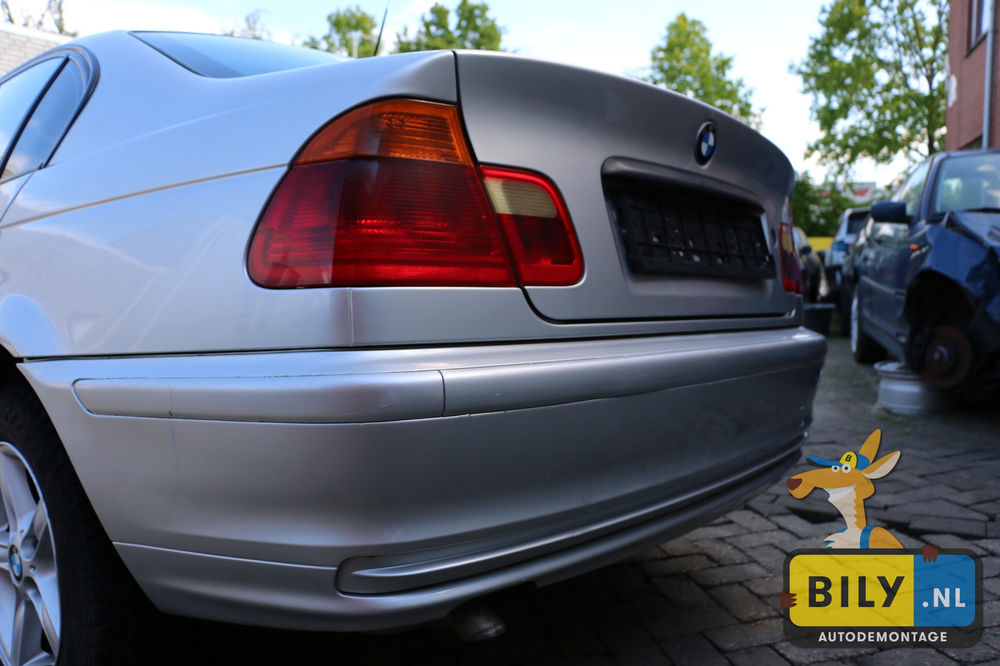 BMW E46 320D sedan M47 titanzilver metallic - Afbeelding 12
