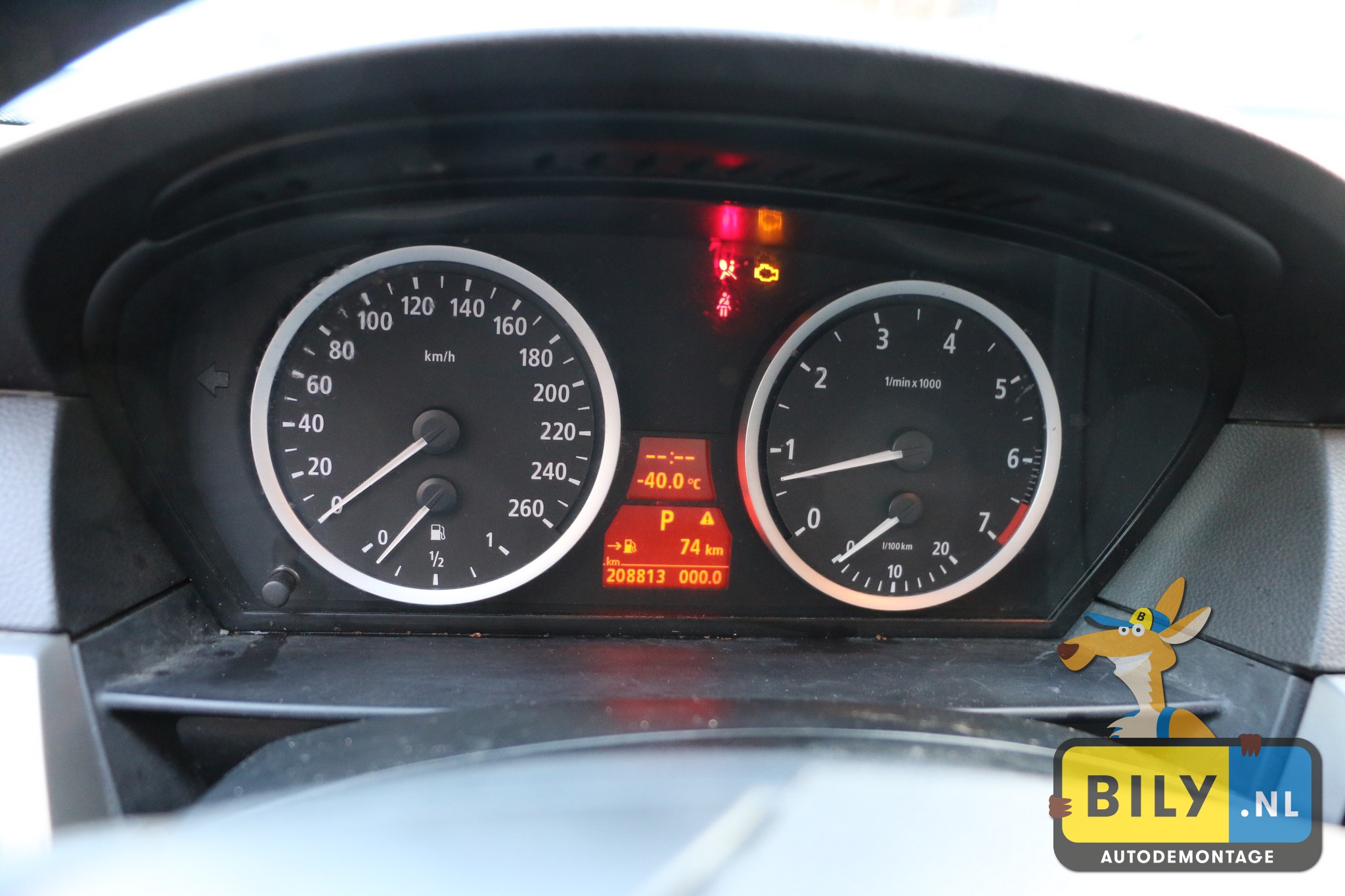 BMW E60 525i M54B25 black sapphire metallic - Afbeelding 8