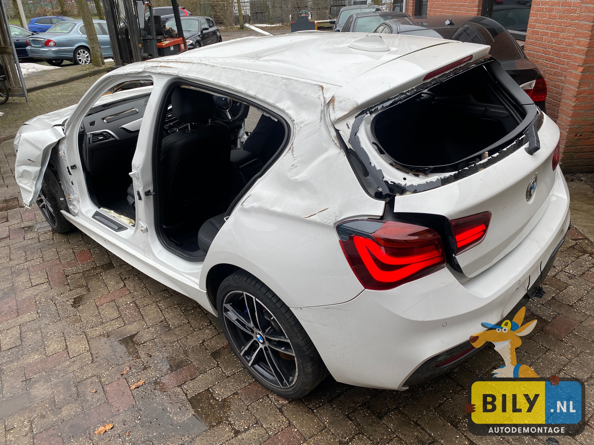 BMW F20 118I B38 alpineweiss 3 - Afbeelding 3