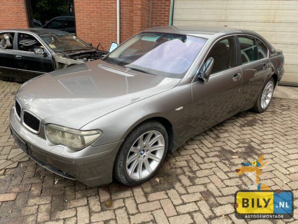 BMW E65 740d M67 Sterling-grau Metallic