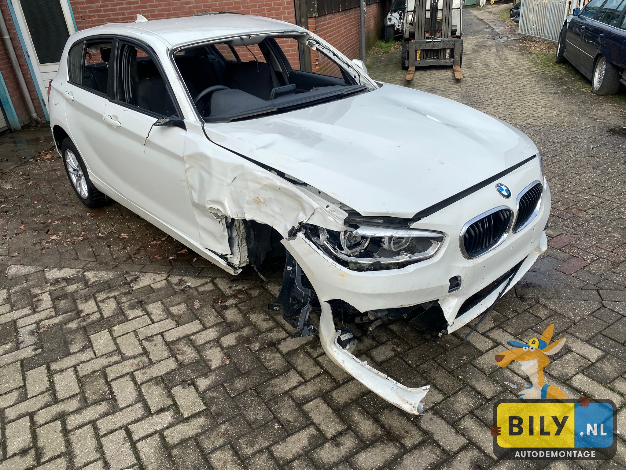 BMW F20 118I B38 alpineweiss 3 - Afbeelding 3