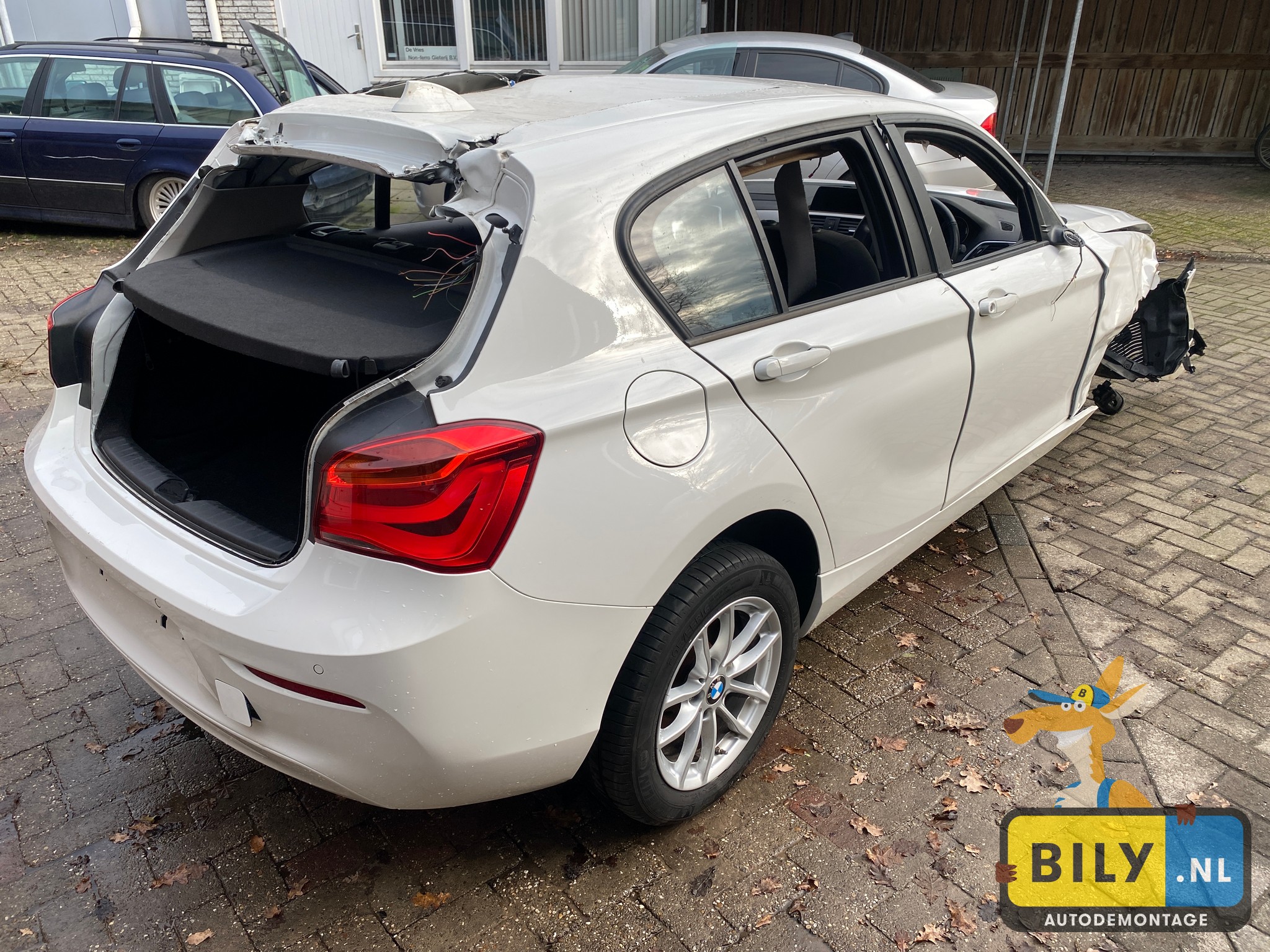 BMW F20 118I B38 alpineweiss 3 - Afbeelding 4