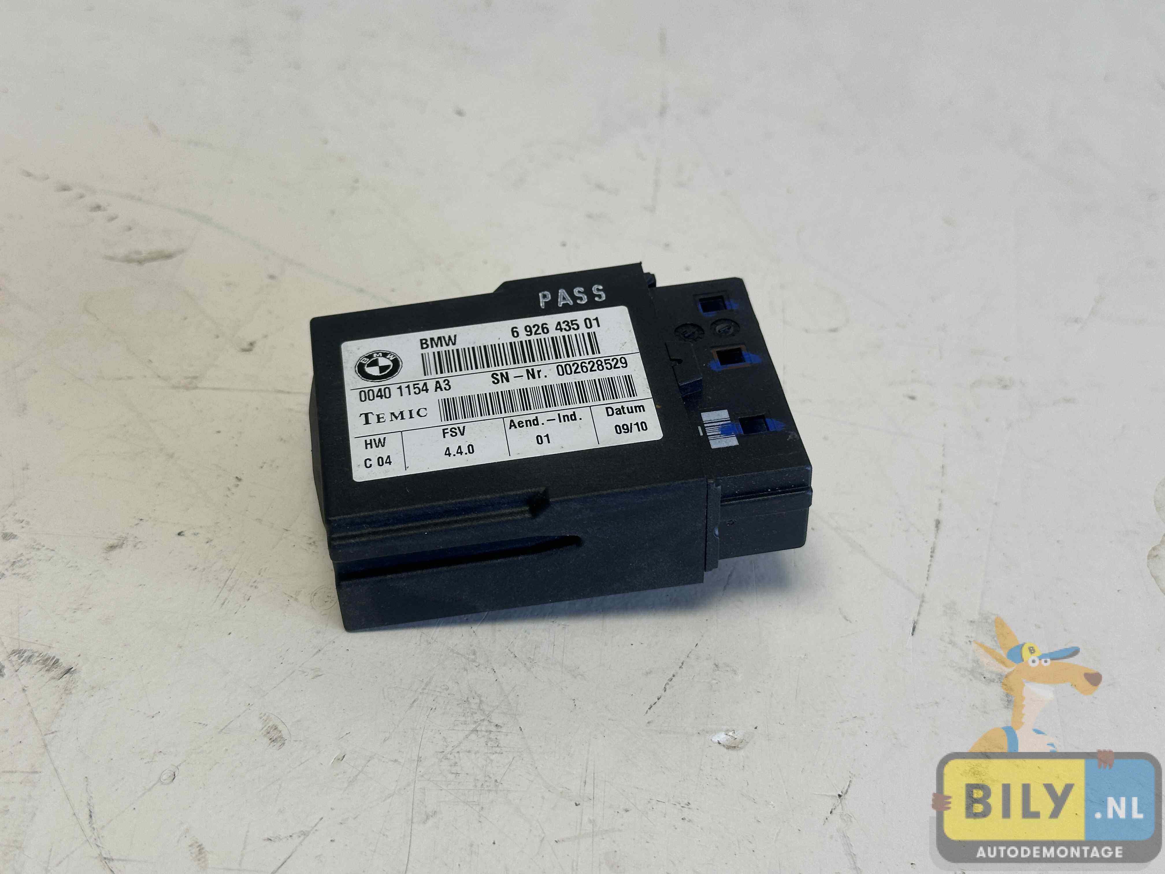 BMW Stoelmodule stoelverwarming 61356926435 - Afbeelding 3