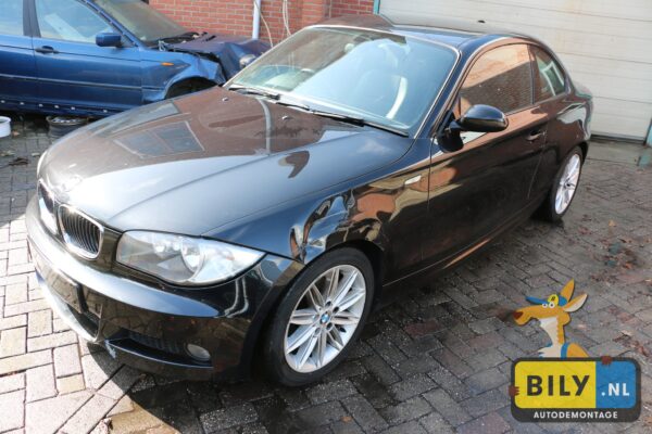 BMW E82 120D N47 blacksaffier metallic