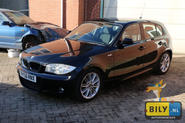 BMW E87 118i N46B20 black saffier metallic