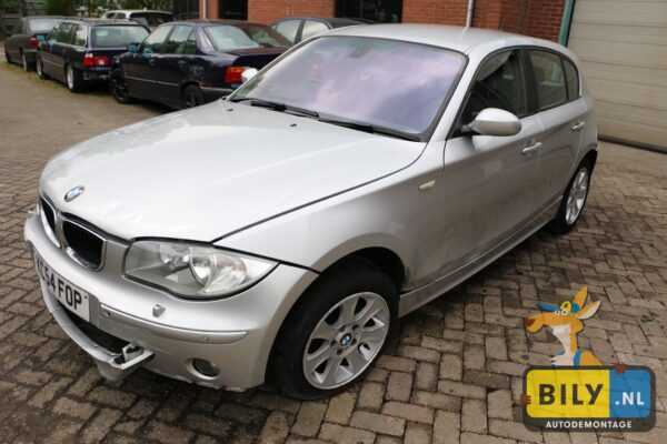 BMW E87 120D M47N2 Titan zilver metallic